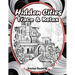 Hidden Cities Trace & Relax: Whimsical Tracing Book for Adults and Teens. Fun Tracing Book For Drawing and Coloring to Help Relieve Stress & Anxiety
