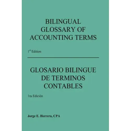 Bilingual Glossary of Accounting Terms