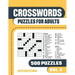 Crosswords Puzzles for Adults: Crossword Book with 500 Puzzles for Adults. Seniors and all Puzzle Book Fans - Vol 3