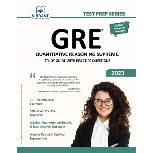 GRE Quantitative Reasoning Supreme: Study Guide with Practice Questions