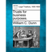Trusts for business purposes.