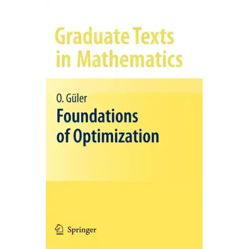 Foundations of Optimization