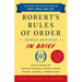 Robert's Rules of Order Newly Revised in Brief, 3rd Edition