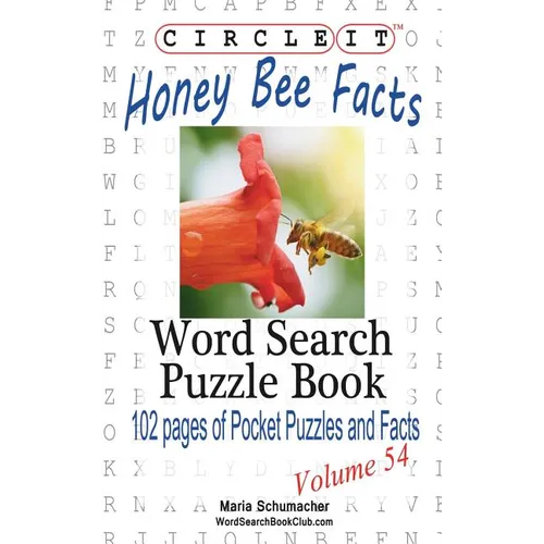 Circle It, Honey Bee Facts, Word Search, Puzzle Book
