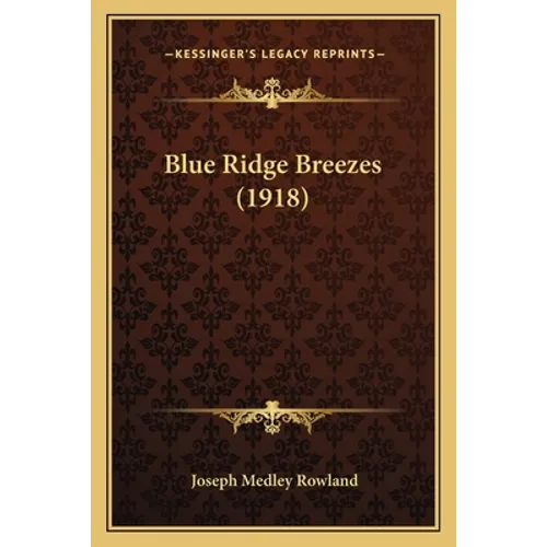 Blue Ridge Breezes (1918)