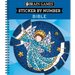Brain Games - Sticker by Number: Bible (28 Images to Sticker)
