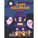 Happy Halloween Spooky For Kids: Coloring Book for Grown Up And Toddlers, Witch, Skull, Black Cat, Zombie, Anxiety, Creativity Book.