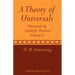A Theory of Universals: Volume 2: Universals and Scientific Realism