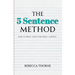 The 5 Sentence Method: How to Write Your D*mn Book, Already.
