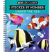 Brain Games - Sticker by Number: Under the Sea (28 Images to Sticker)