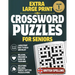 Extra Large Print Crossword Puzzles for Adults and Seniors: Easy to Read Puzzles with Solutions