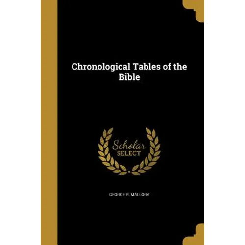 Chronological Tables of the Bible