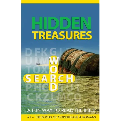 HIdden Treasures Word Search: A Fun Way To Read The Bible: #1 - The Books of Corinthians & Romans