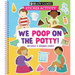 Brain Games - Sticker Activity: We Poop on the Potty!: Includes a Reward Chart