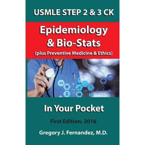 USMLE STEP 2 CK Epidemiology In Your Pocket: Epidemiology