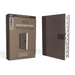 Niv, Super Giant Print Reference Bible (Font Size: 16.5-Point), Leathersoft, Gray, Red Letter, Thumb Indexed, Comfort Print