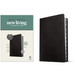 NLT Super Giant Print Bible, Filament Enabled (Leatherlike, Black, Indexed, Red Letter)