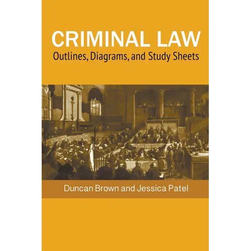 Criminal Law: Outlines, Diagrams, and Exam Study Sheets