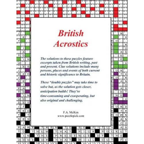 British Acrostics