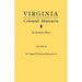 Virginia Colonial Abstracts. Volume III