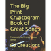 The Big Print Cryptogram Book of Great Songs: Famous Lines from Famous Songs