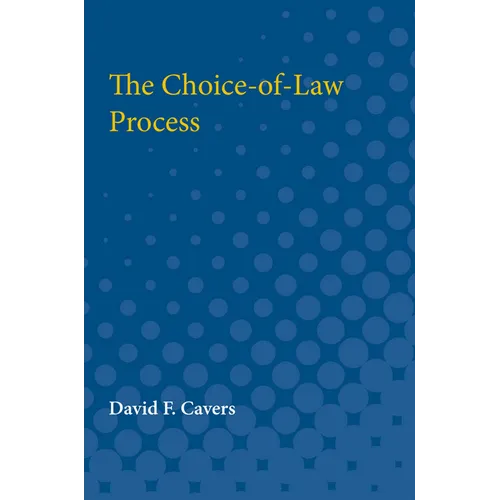 The Choice-Of-Law Process