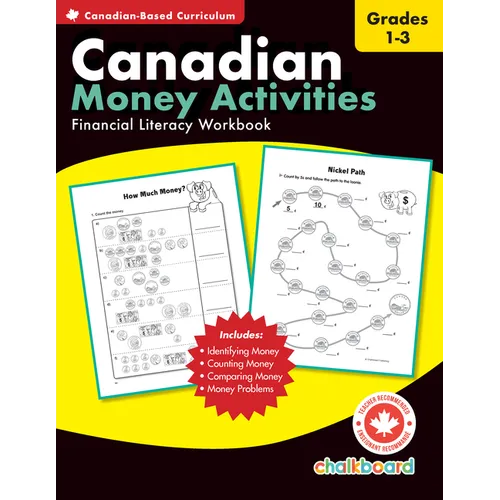 Canadian Money Activities Grades 1-3