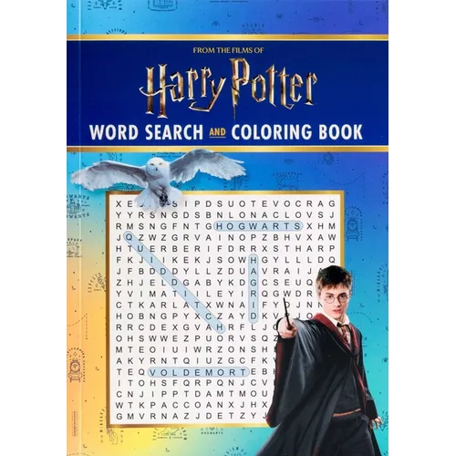 Harry Potter Word Search and Coloring Book
