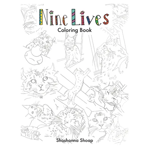 Nine Lives Coloring Book