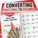 Converting Fractions to Decimals Volume III - Math 5th Grade Children's Fraction Books