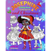 JOSEPHINE and CHRISTMAS: Activity Book for Girls ages 4-8: BLACK and WHITE: Paper Doll with the Dresses, Mazes, Color by Numbers, Match the Picture, F