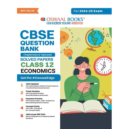 Oswaal CBSE Question Bank Class 12 Economics, Chapterwise and Topicwise Solved Papers For Board Exams 2025