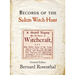Records of the Salem Witch-Hunt
