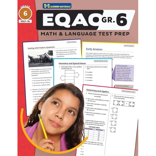 Ontario Grade 6 Math & Language Test Prep! (EQAO)