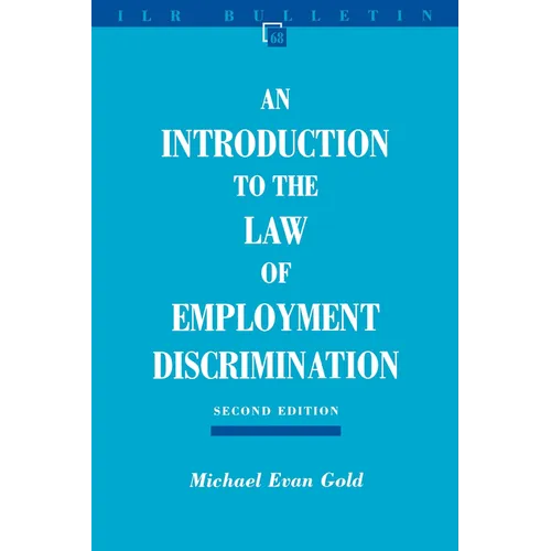 An Introduction to the Law of Employment Discrimination