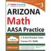 Arizona's Academic Standards Assessment (AASA) Test Prep: 3rd Grade Math Practice Workbook and Full-length Online Assessments: Arizona Test Study Guid