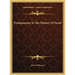 Prolegomena To The History Of Israel