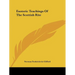 Esoteric Teachings Of The Scottish Rite