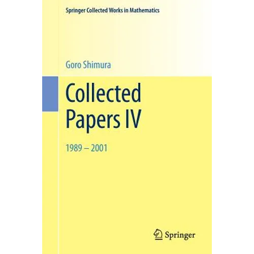 Collected Papers IV: 1989-2001