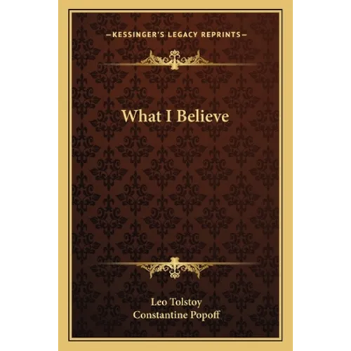 What I Believe