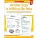 Informational Passages for Text Marking & Close Reading: Grade 1: 20 Reproducible Passages with Text-Marking Activities That Guide Students to Read St