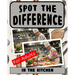 Spot the Difference Book for Adults - In The Kitchen: Difficult Image Puzzles for Adults