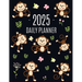 Monkey Planner 2025: Cute Year Organizer with Adorable Apes For an Easy Overview of All Your Appointments! Jungle Animal Scheduler: January-December (