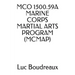 McO 1500.59a Marine Corps Martial Arts Program (McMap)