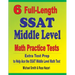 6 Full-Length SSAT Middle Level Math Practice Tests: Extra Test Prep to Help Ace the SSAT Middle Level Math Test