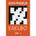 200 Puzzle Kakuro Vol 4: Cross Sums For Experts Puzzle Book, hard,10x10, 2 puzzles per page