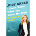 I Don't Know What You Know Me from: My Life as a Co-Star
