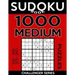 Sudoku Book 1,000 Medium Puzzles: Sudoku Puzzle Book With Only One Level of Difficulty