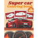 Super Car Coloring Book: Luxury Cars Sport Designs for Kids and Adults Relaxation