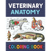 Veterinary Anatomy Coloring Book: Fun and Easy Veterinary Anatomy Coloring Book for Kids. Handbook of Veterinary Anesthesia. Dog Cat Horse Frog Bird A